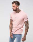 New Era Originators T-shirt With Small Logo - Pink