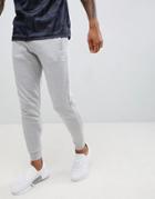 Adidas Originals Jersey Joggers In Gray Dn6010 - Gray