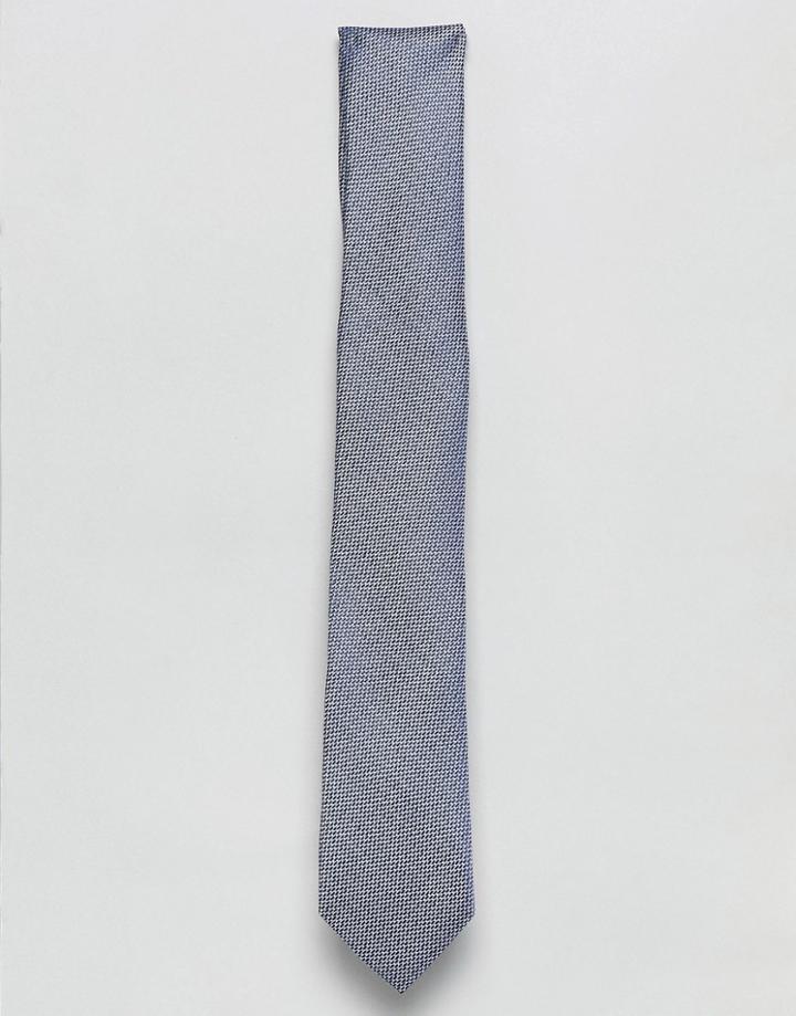 Esprit Silk Tie In Gray - Gray