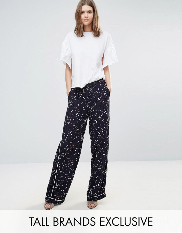 Y.a.s Tall Starling Printed Pipe Edge Pant Co-ord - Multi