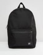 Herschel Supply Co Settlement Backpack With Perforated Detail In Black 23l - Black