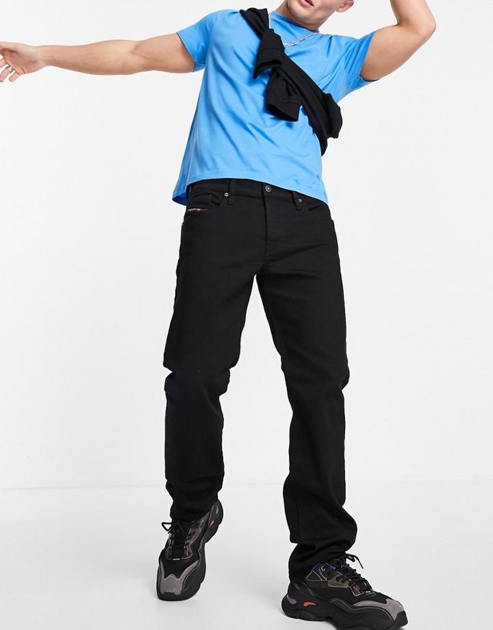 Diesel D-mihtry Straight Leg Jeans In Black