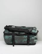 The North Face Base Camp Duffel Bag In Small Camo - Green