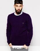 Farah Sweater In Lambswool Exclusive - Fig