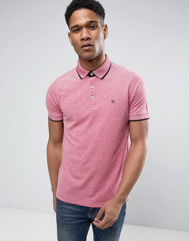 Jack & Jones Premium Polo Shirt - Red