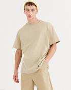 Weekday Relaxed Fit T-shirt In Beige