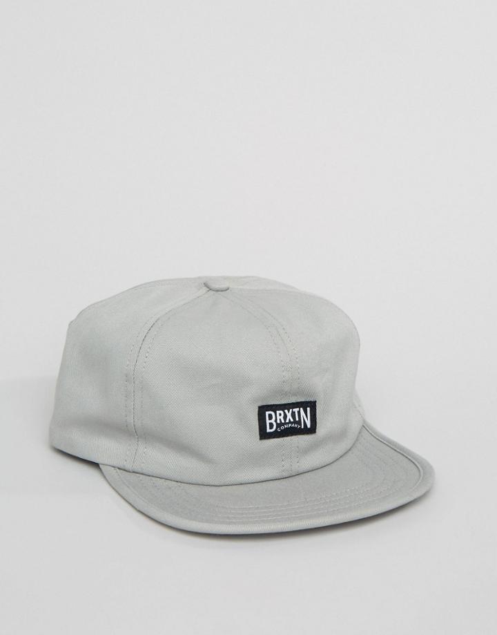 Brixton Langley Cap With Adjustable Strap - Gray