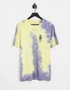 Element Good Morel Tie Dye T-shirt In Purple