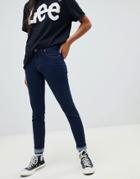 Lee Scarlett Mid Rise Skinny Jeans - Blue