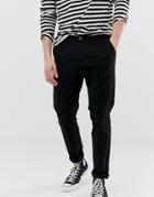 Jack & Jones Slim Fit Chinos In Black - Black