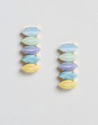Krystal Swarovski Crystal Pastel Rainbow Earrings - Multi Rainbow