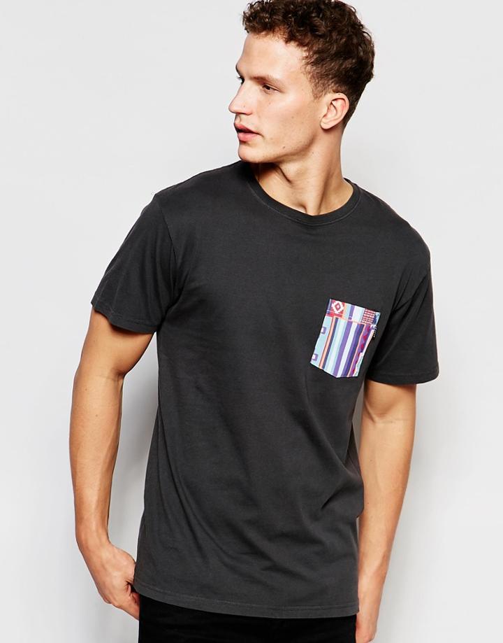 Afends Mex Pocket T-shirt - Black