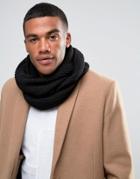 Selected Homme Infinity Scarf - Black