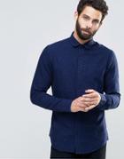 Only & Sons Shirt With Fleck - Navy