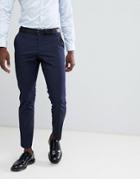 Selected Homme Slim Fit Suit Pants In Navy Pinstripe - Navy