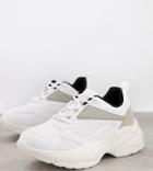 Raid Wide Fit Corneo Sneakers In White