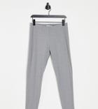 Brave Soul Plus South Gray Heather Leggings-grey