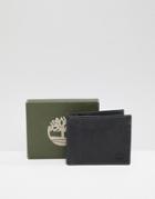 Timberland Grafton Notch Wallet In Black - Black