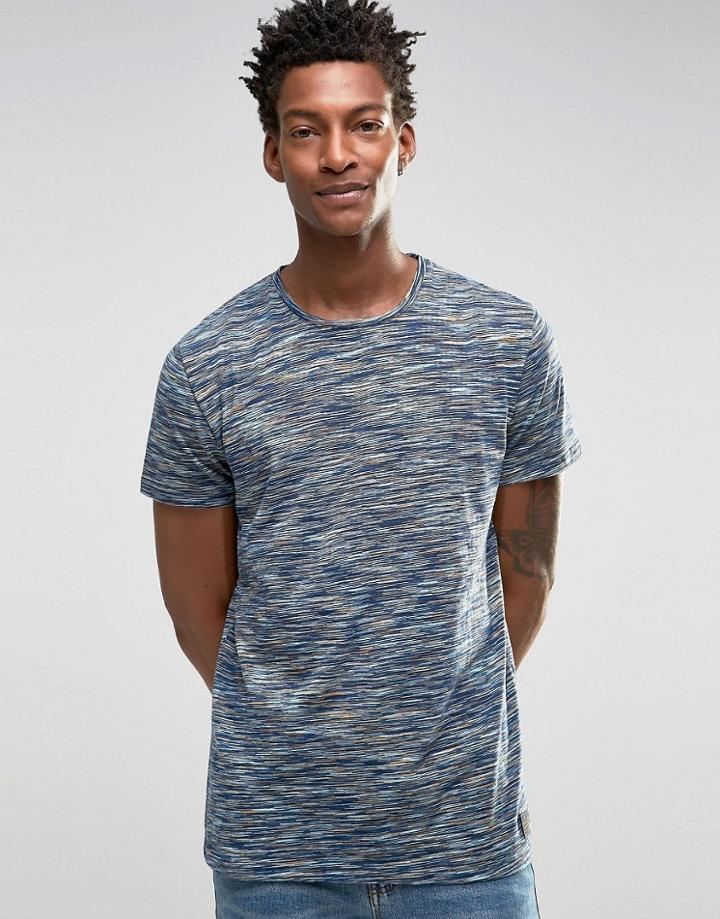 !solid Spacedye T-shirt - Navy