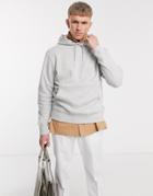 Weekday Helmer Hoodie In Gray-grey