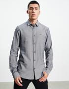 Armani Exchange Small Ax Logo Shirt In Blue-blues