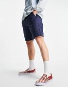 Dickies Cobden Shorts With Logo In Navy