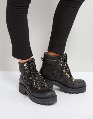 Gestuz Chunky Boots - Black