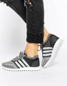 Adidas Originals Los Angeles Gray/silver Sneakers - Gray