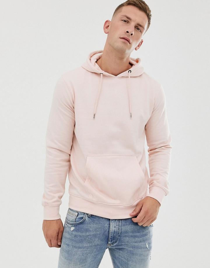 Soul Star Basic Hoodie In Pink - Pink