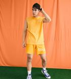 Collusion Swim Shorts In Orange