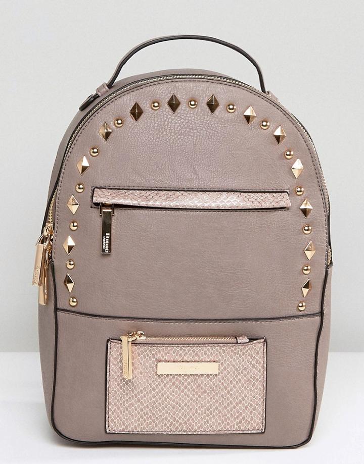 Dune Studded Backpack - Beige