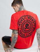Hnr Ldn Back Print T-shirt - Red