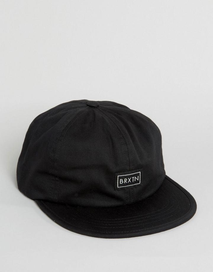 Brixton 6 Panel Cap Jonas - Black