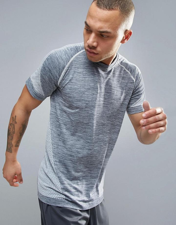 Puma Running Evoknit T-shirt In Gray 59063303 - Blue
