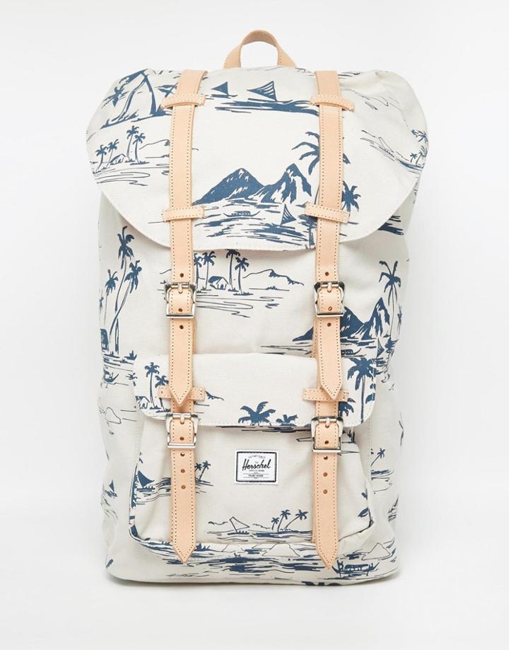 Herschel Supply Co Little America Sun Up Backpack - White