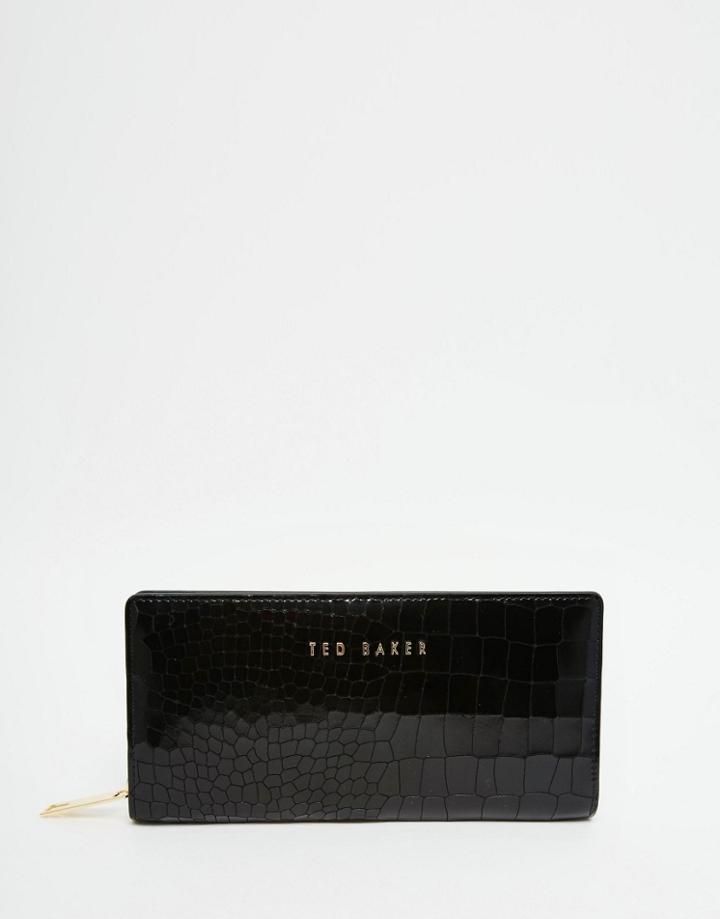 Ted Baker Exotic Zip Detail Matinee Purse - Black