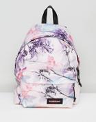 Eastpak Padded Pak R Backpack In Pastel Floral - Pink