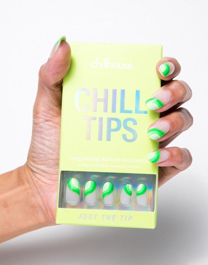 Chillhouse Chill Tips Re-useable Press-on Nails In Just The Tips-multi