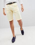 Esprit Slim Fit Chino Shorts In Yellow - Yellow