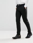 Asos Design Skinny Suit Pants In Black - Black