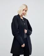 Vero Moda Coat With Volumous Sleeves - Black