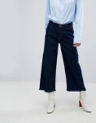 H! By Henry Holland Wide Leg Skater Jeans - Blue