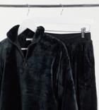 Asos Design Petite Lounge Super Soft Sweatshirt / Sweatpants Set In Black