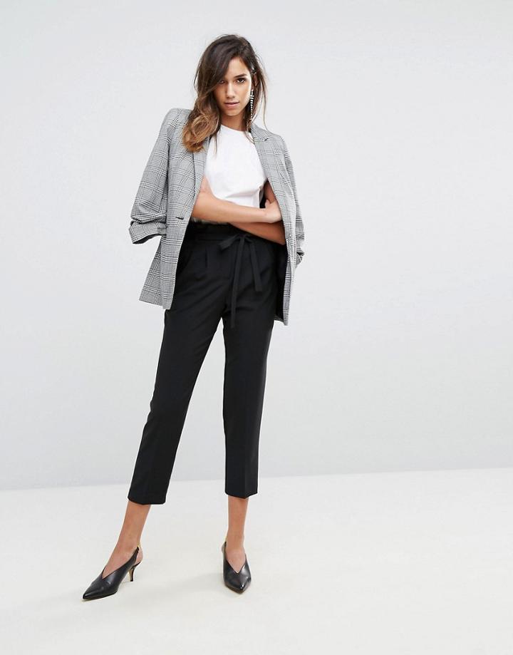 Miss Selfridge Paperbag Pant - Multi