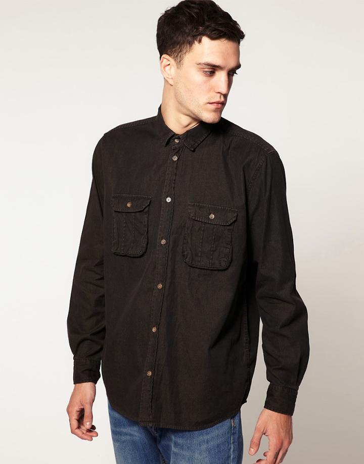 Cheap Monday Zargo Shirt - Brown