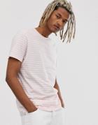 New Look T-shirt In Pink Stripe