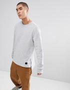 Cheap Monday Change Side Zip Sweater - Gray