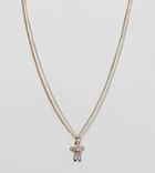 Reclaimed Vintage Inspired Double Cross Necklace In 2 Pack Exclusive To Asos - Gold