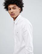 Tommy Hilfiger Pinpoint Oxford Shirt - White