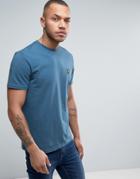 Lyle & Scott Eagle Logo T-shirt Regular Fit In Teal Blue - Blue